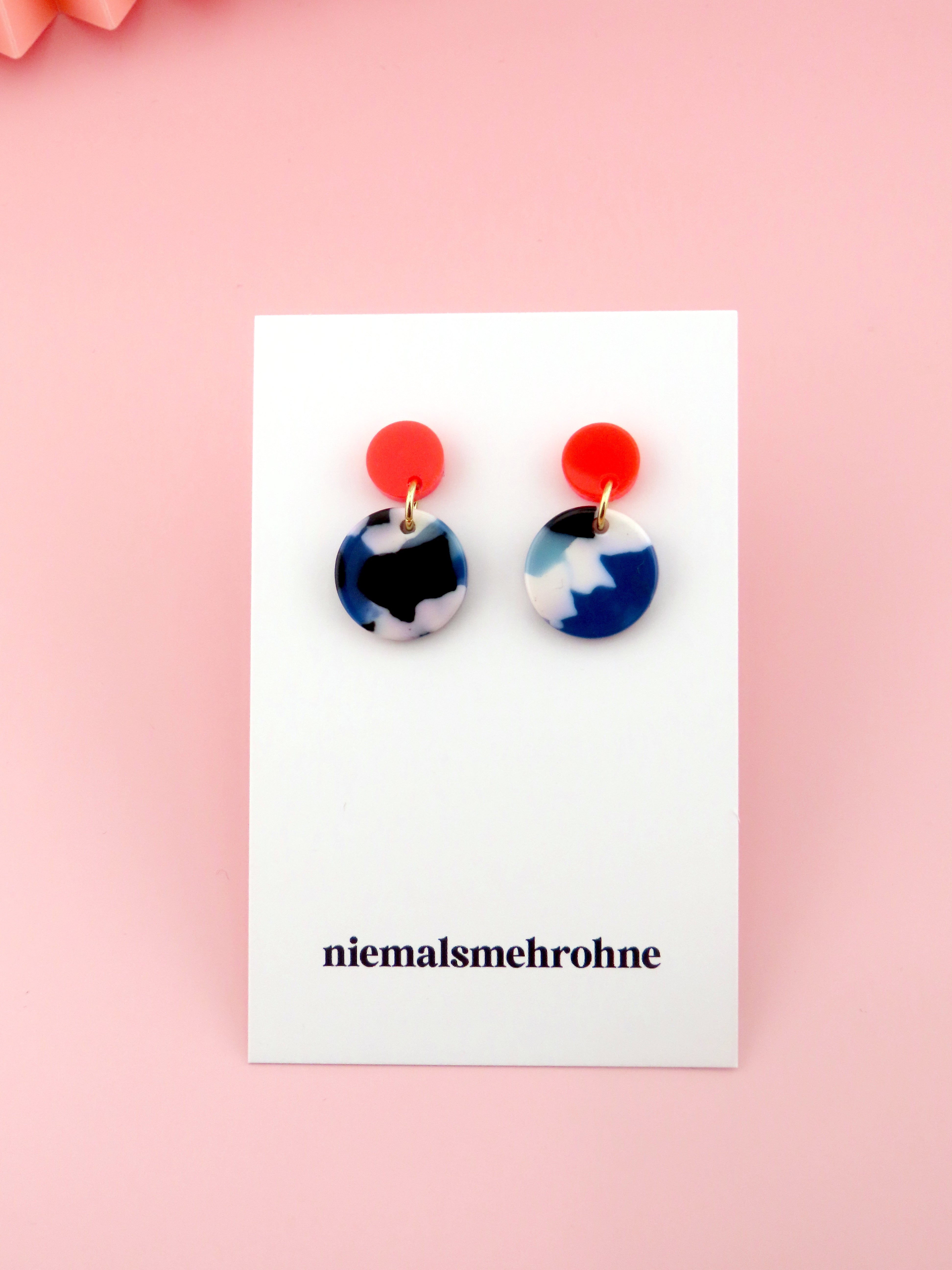 Beach Acetat Ohrringe