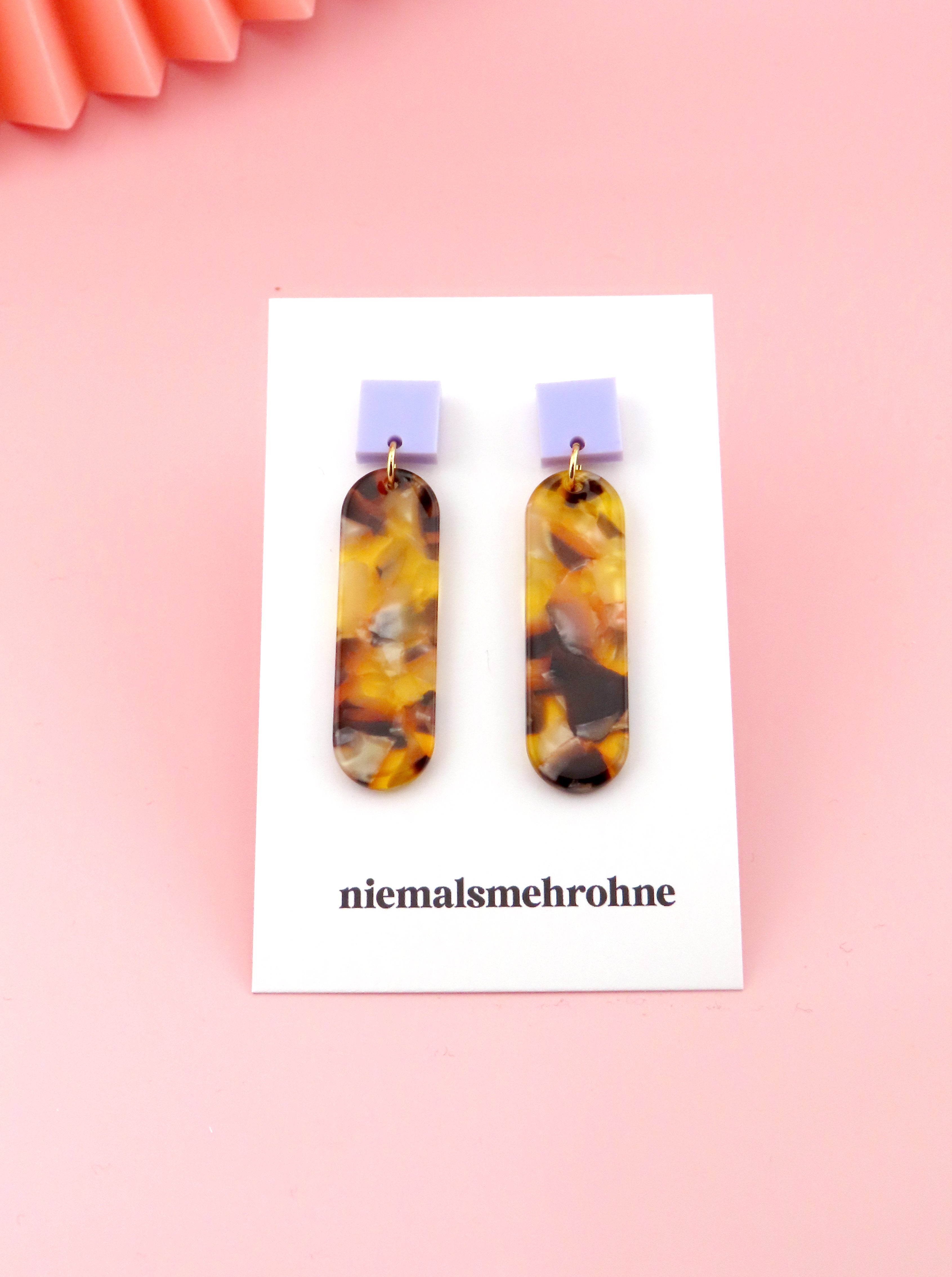 Karamell Ohrringe