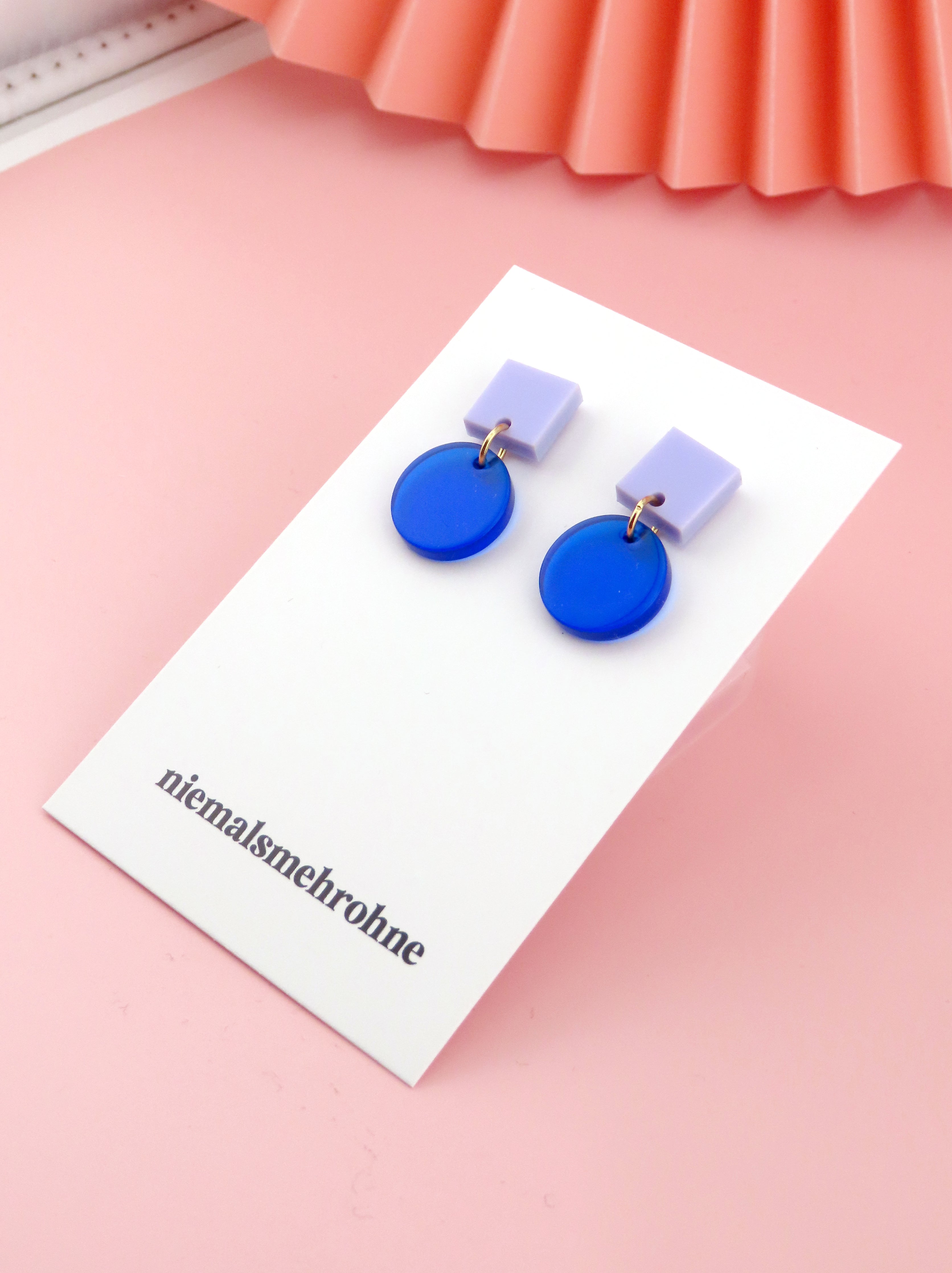 Kontrast Ohrringe