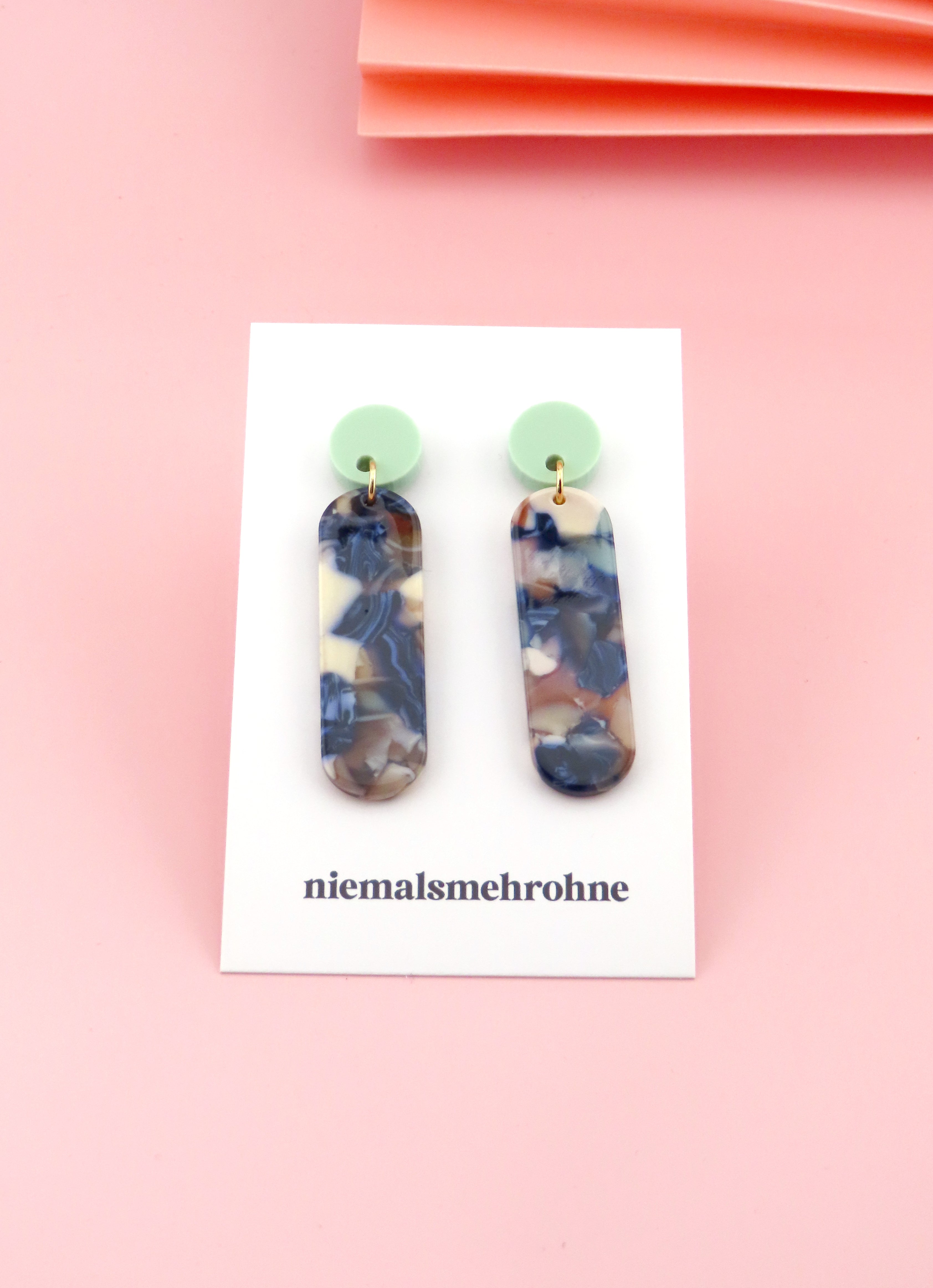 Ozean Hänger Ohrringe