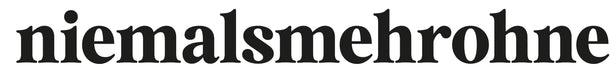 logo niemalsmehrohne