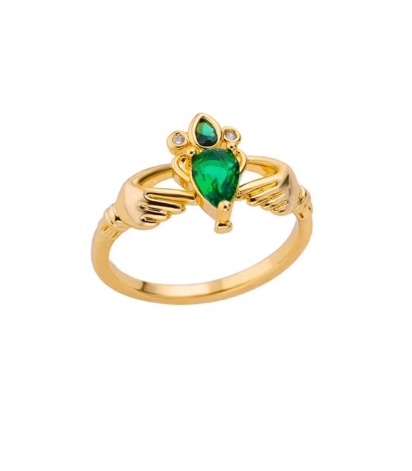 Bague en acier inoxydable argenté Big Hug