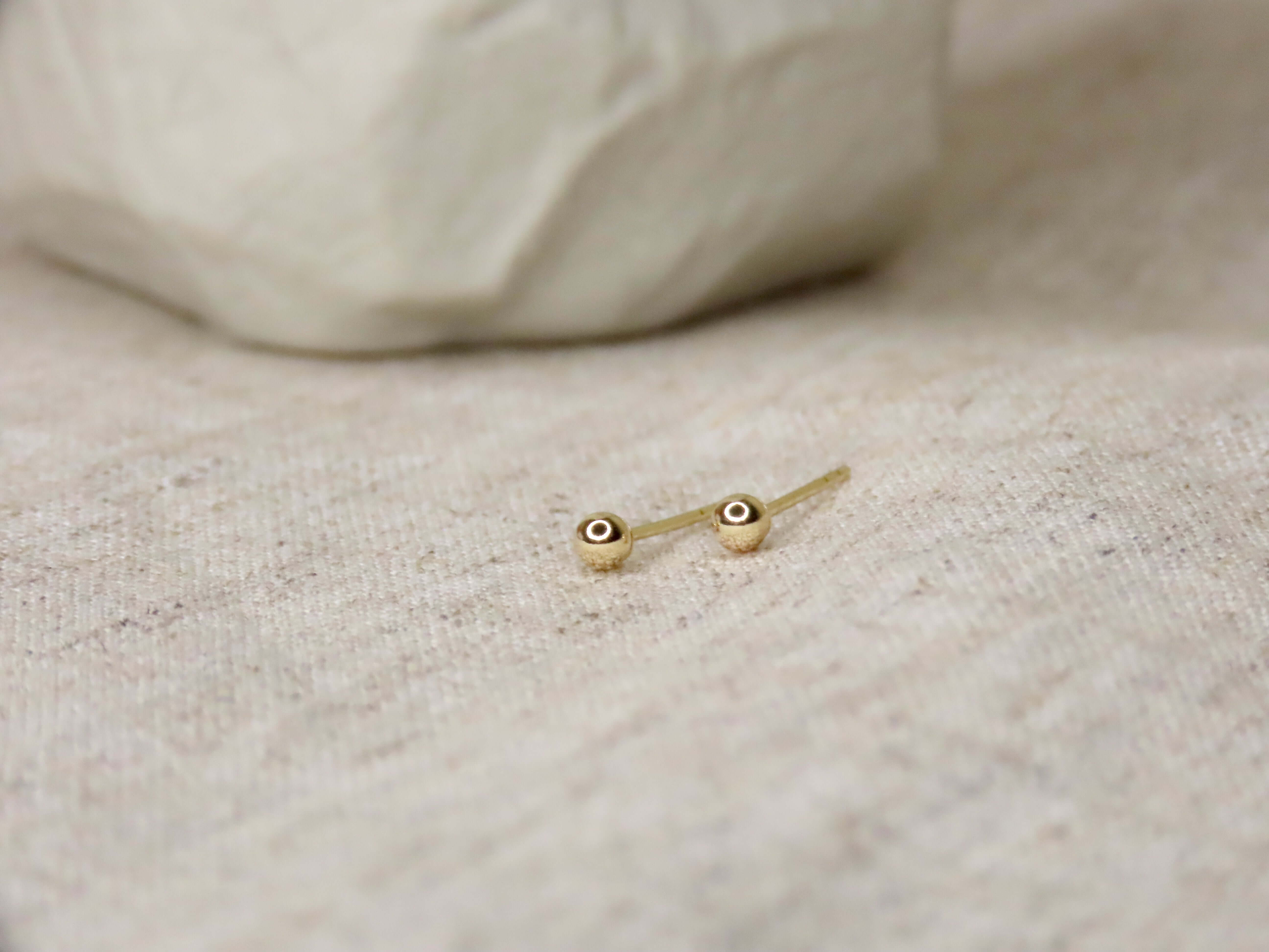 Dots Gold Filled Ohrringe