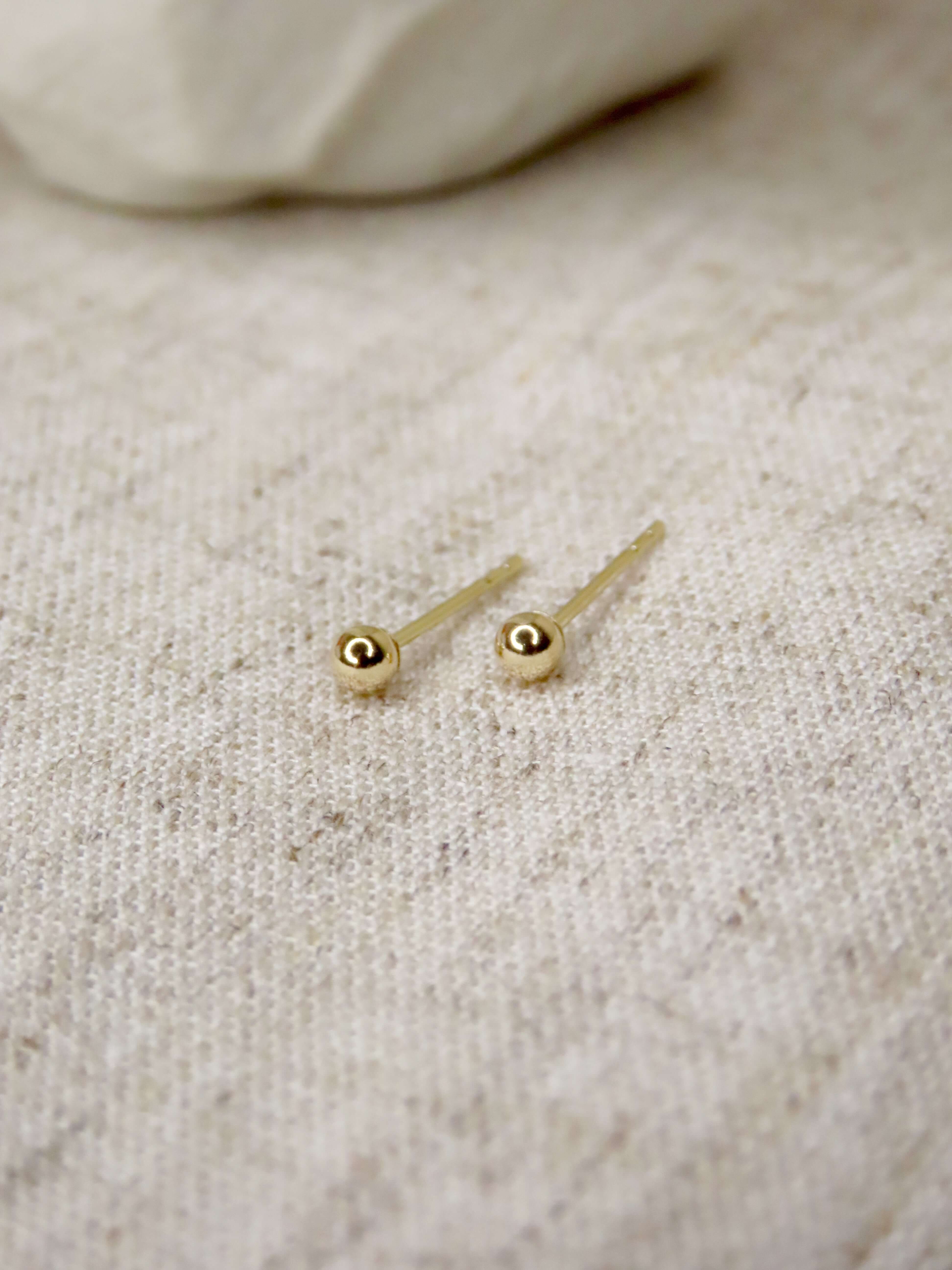 Dots Gold Filled Ohrringe
