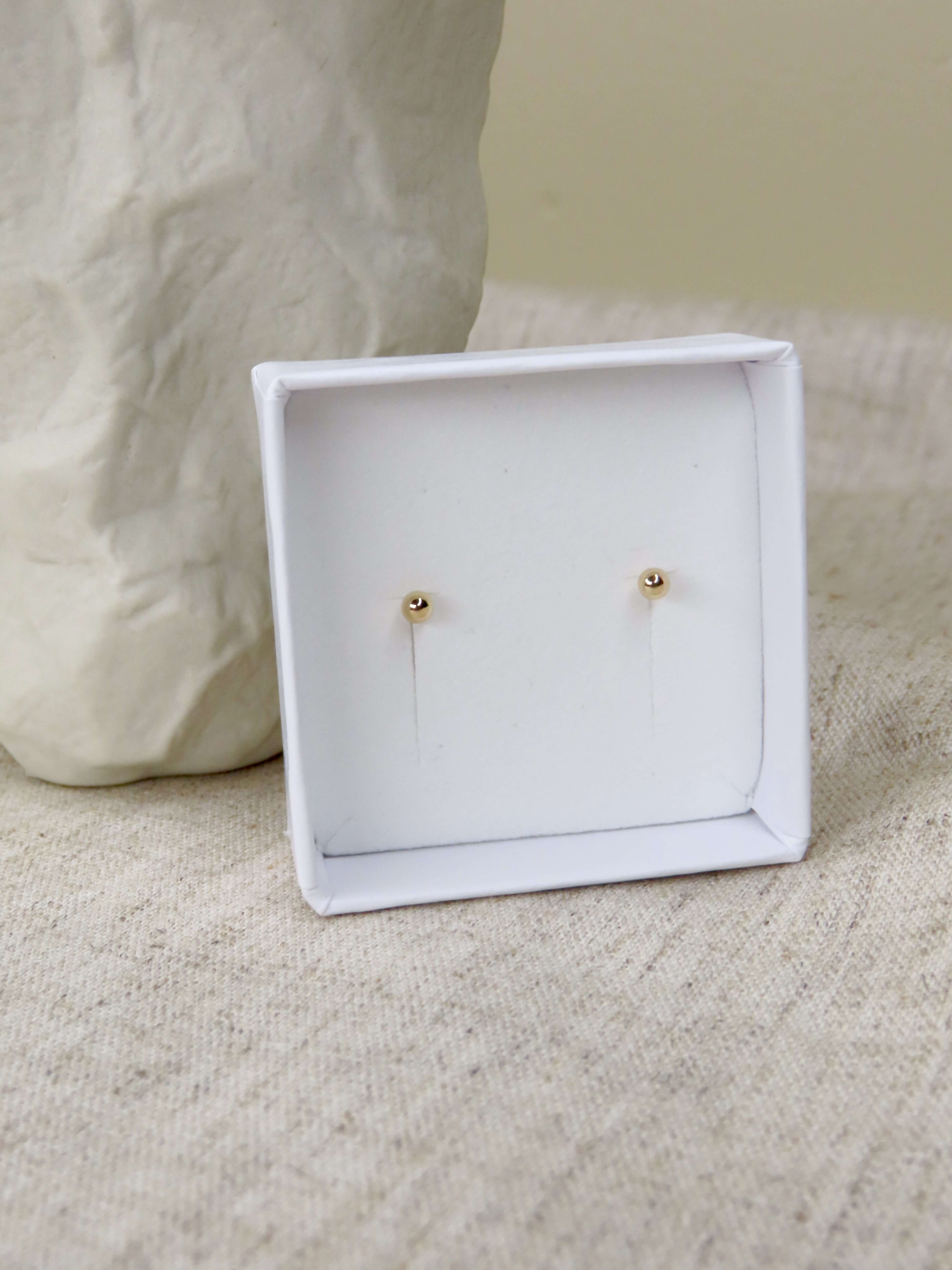 Dots Gold Filled Ohrringe