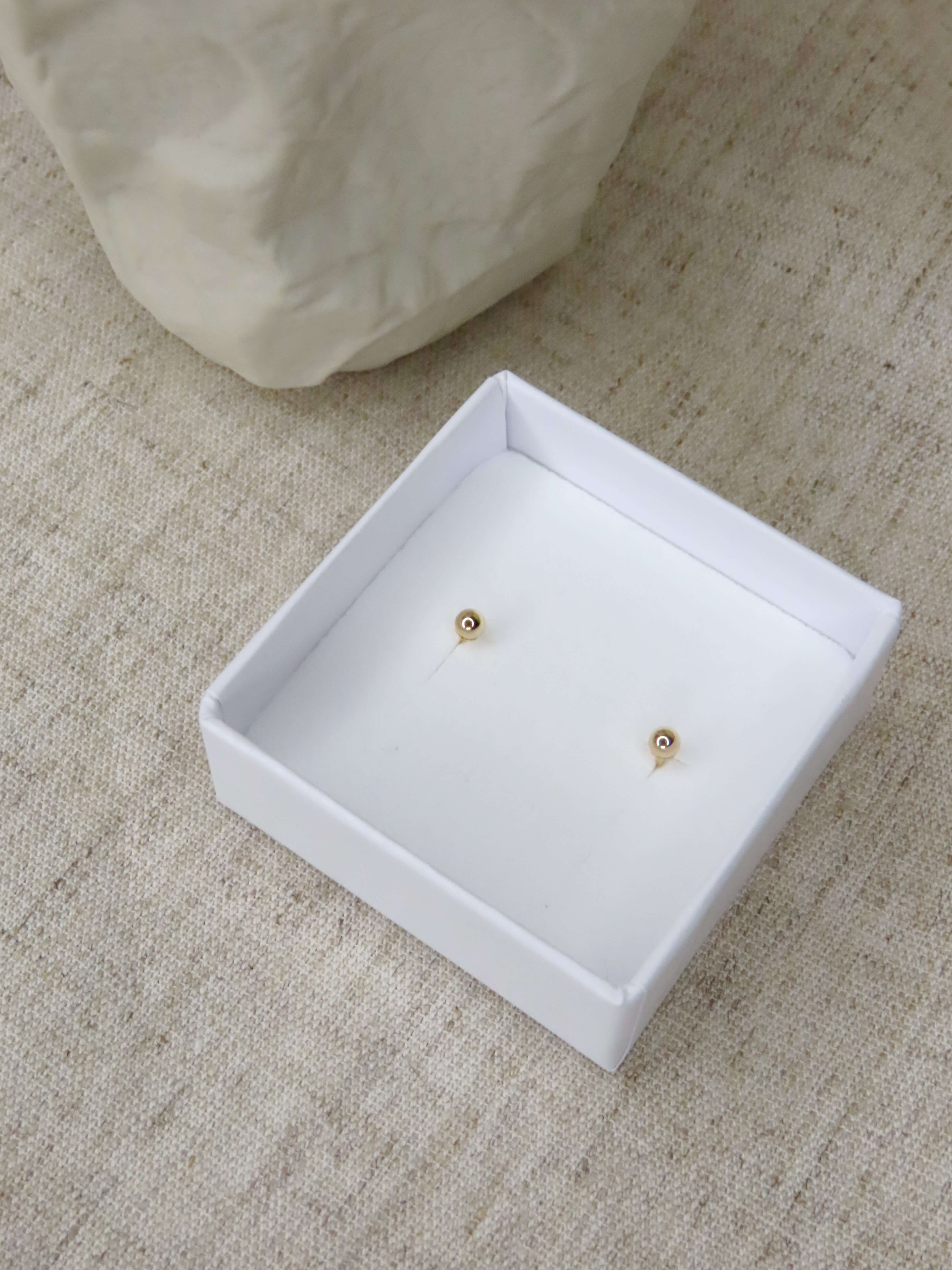 Dots Gold Filled Ohrringe