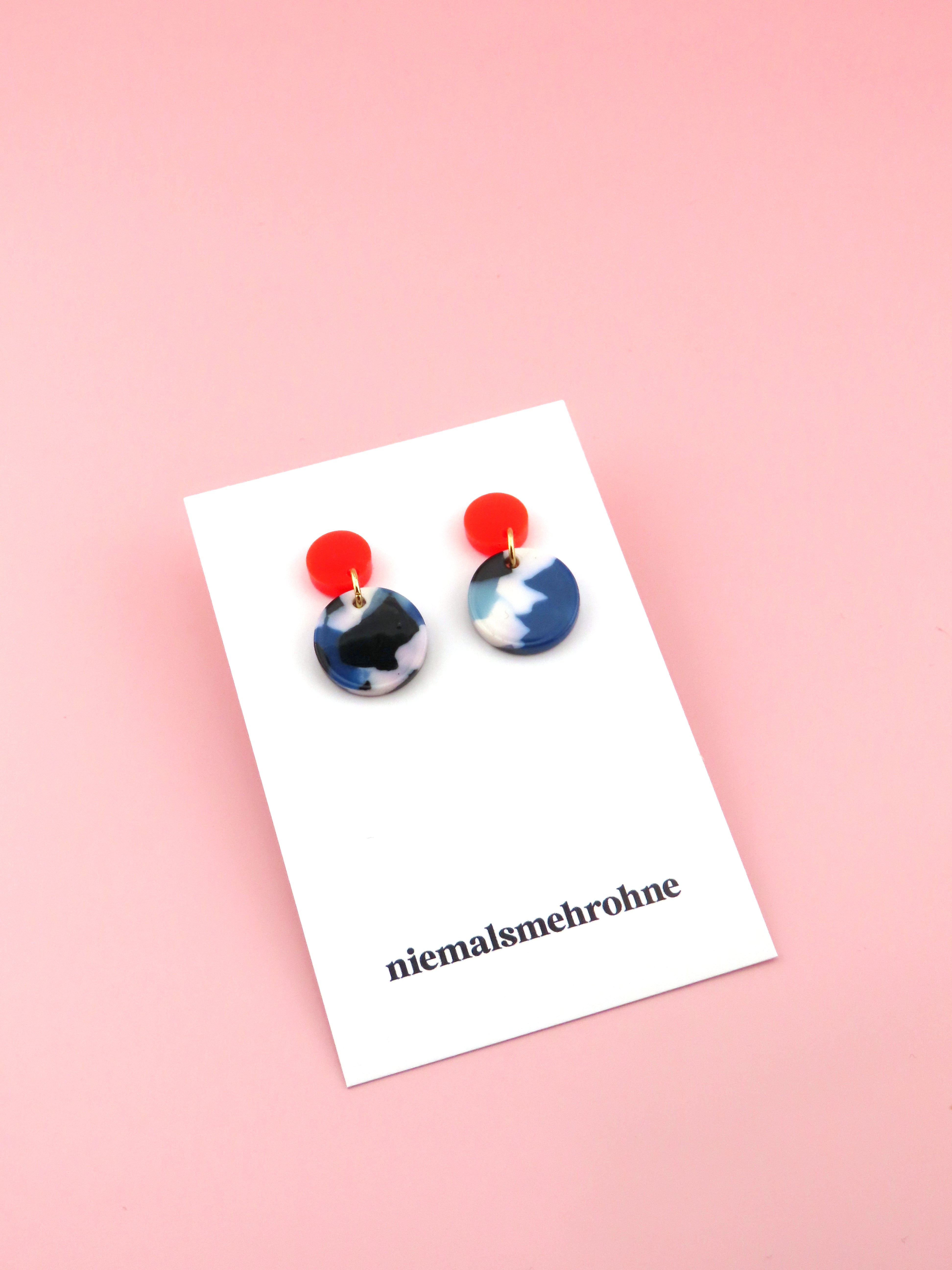 Beach Acetat Ohrringe