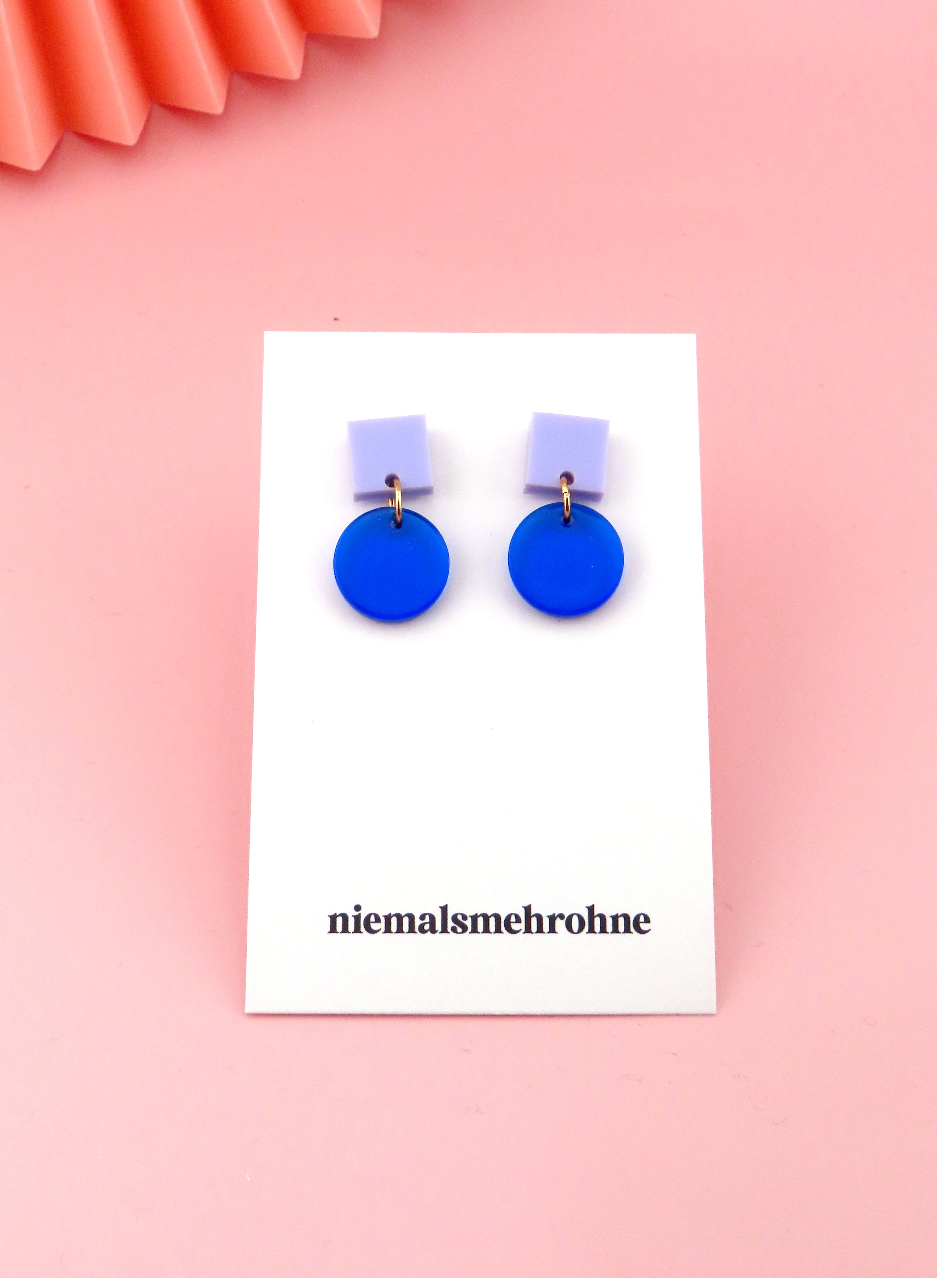 Kontrast Ohrringe