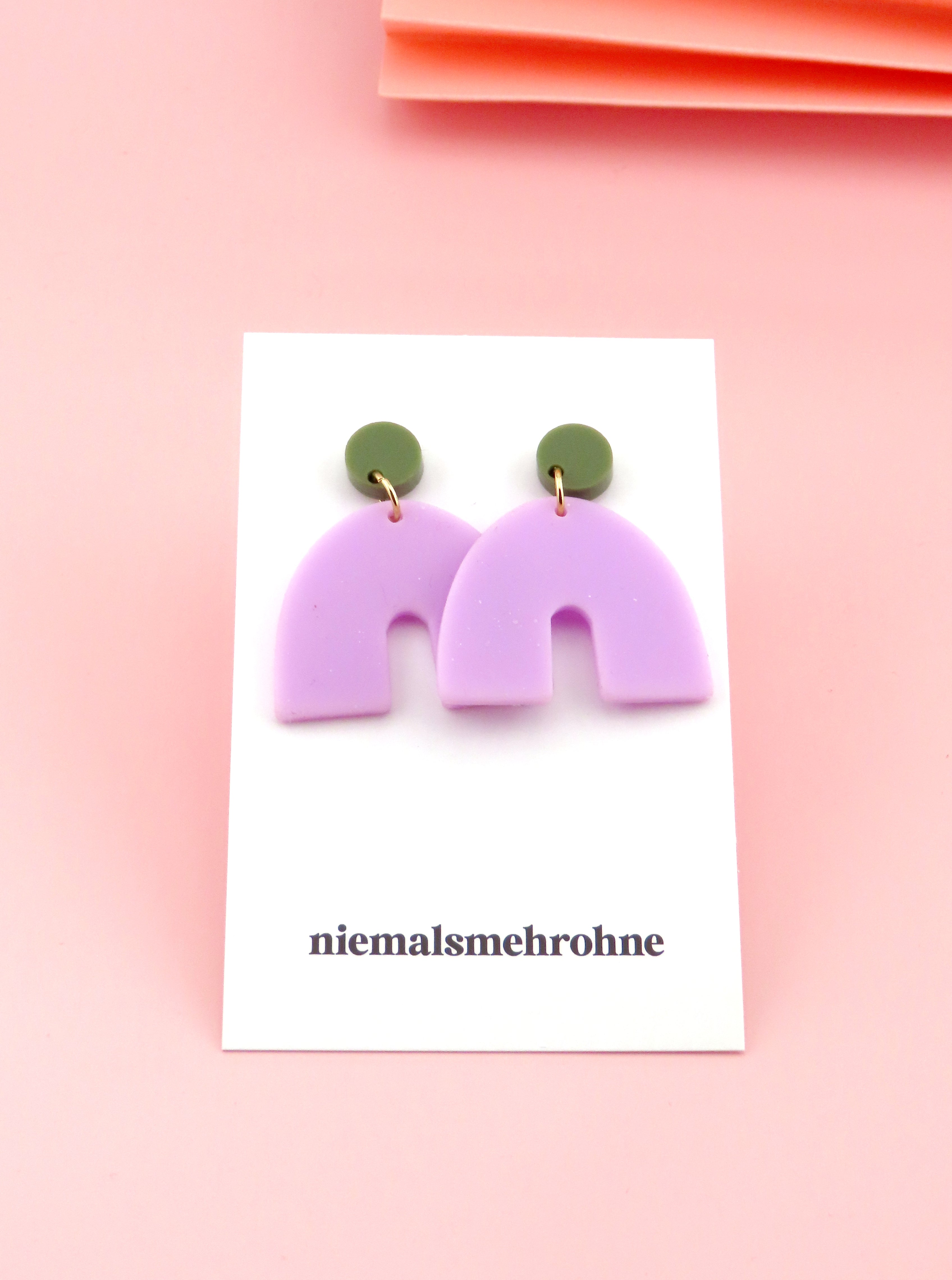 Zuckerwatte Ohrringe