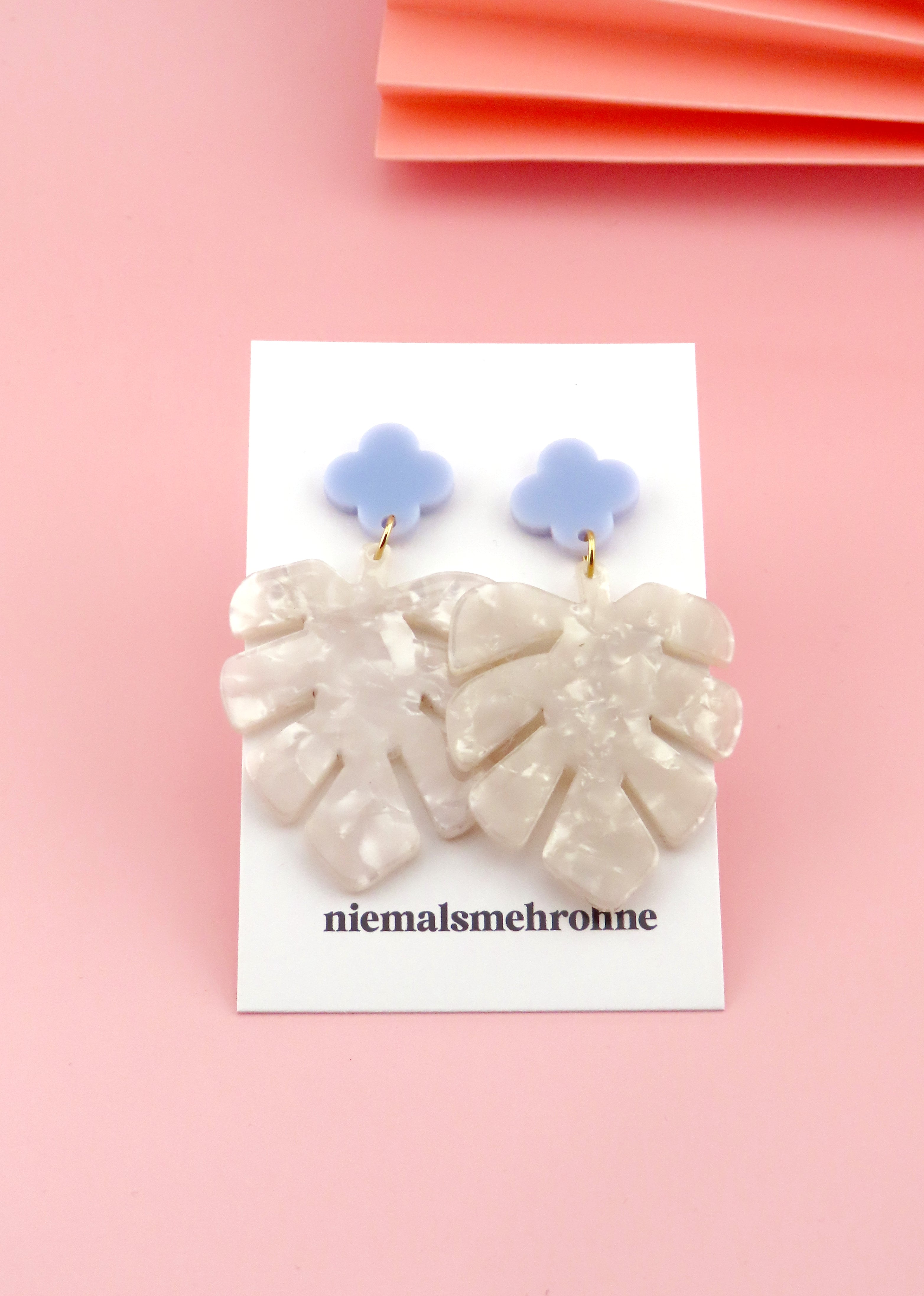 Shell Monstera Ohrringe