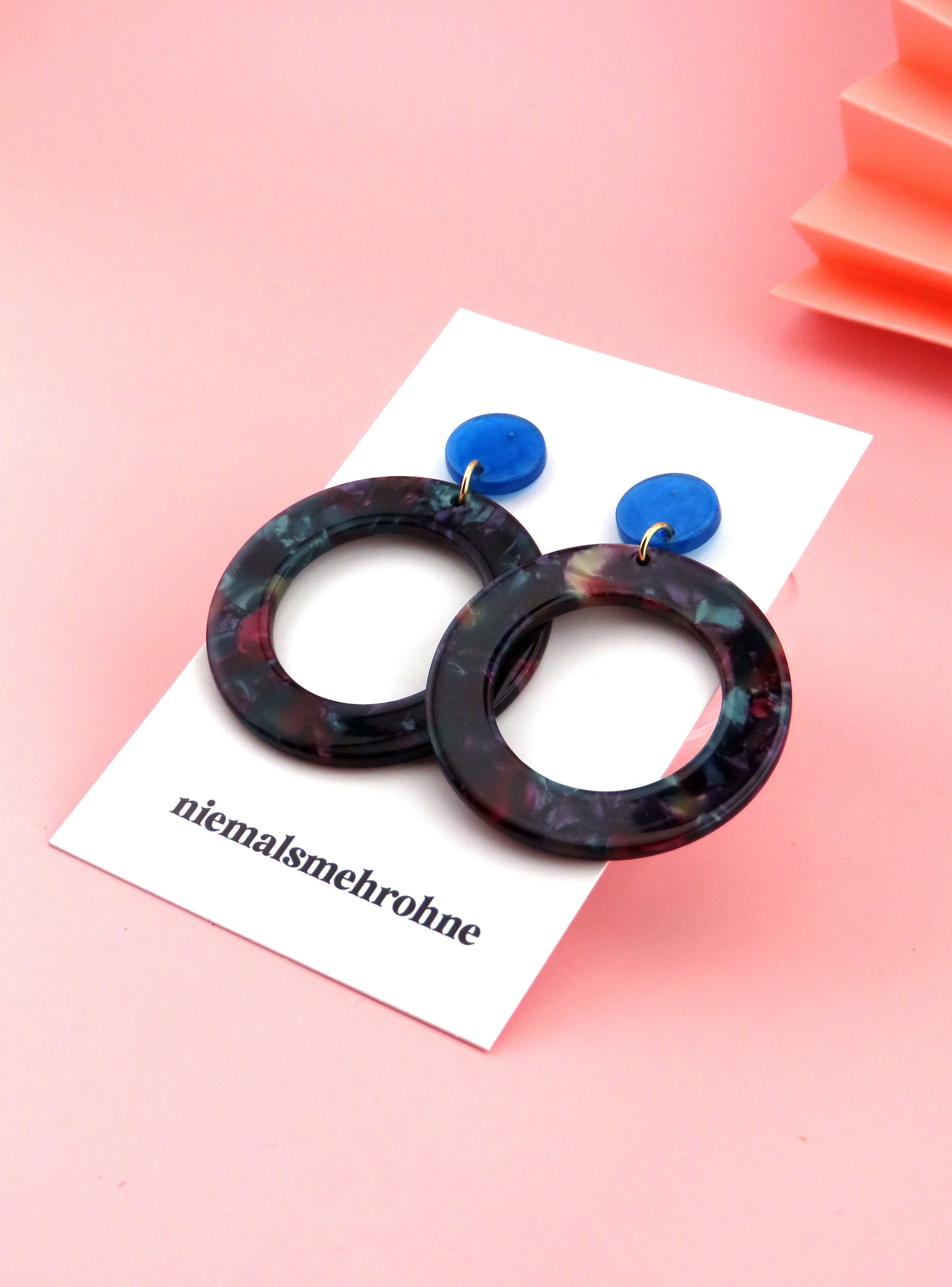 Dark Tortoise Ohrringe