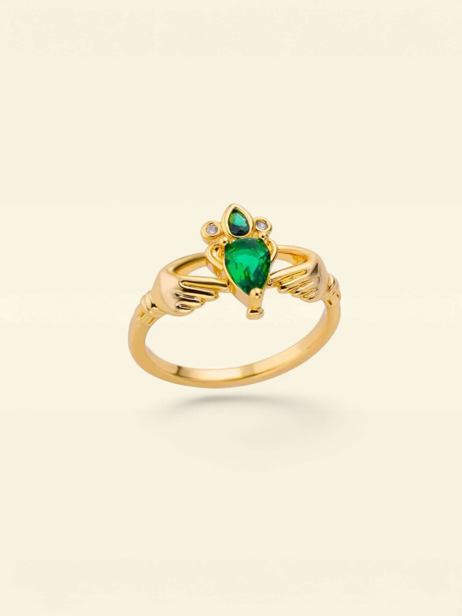 Bague en acier inoxydable argenté Big Hug