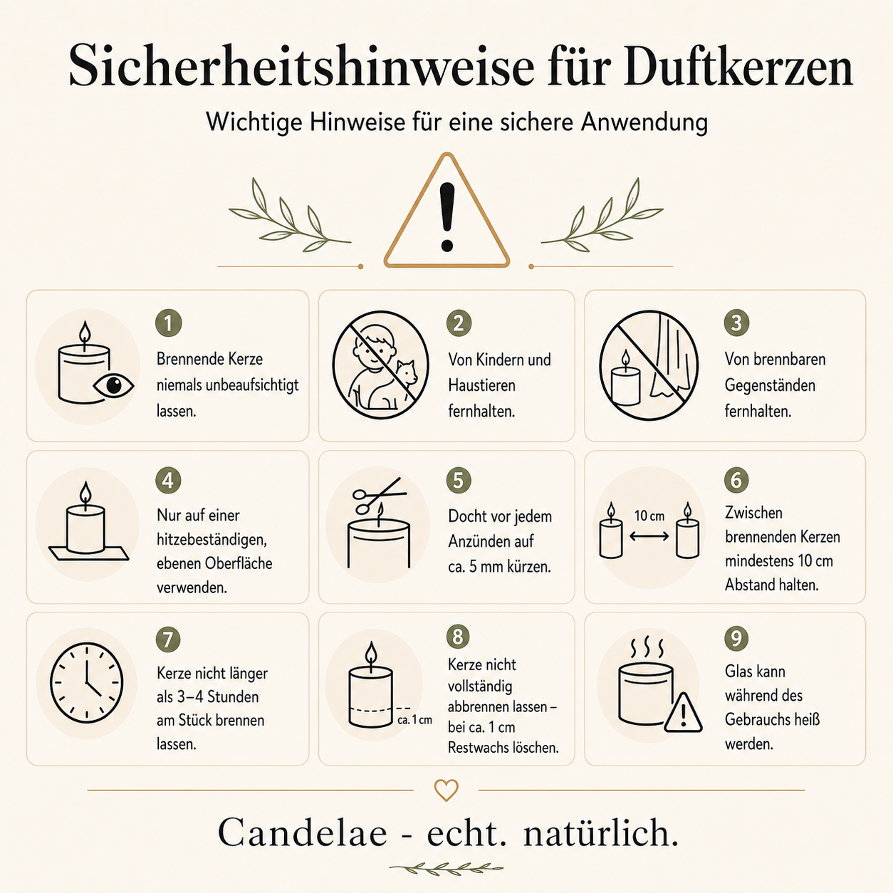 Waldluft Duftkerze – Sojawachs Kerze mit natürlichem Waldduft aus recycelter Weinflasche
